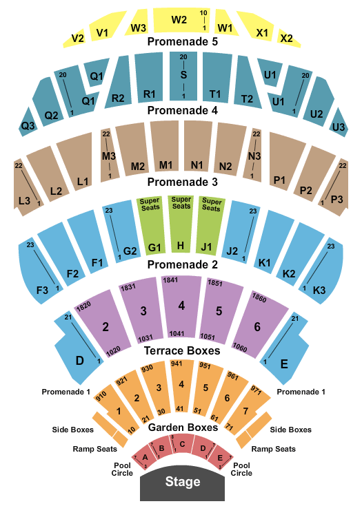 Hollywood Bowl Mumford & Sons Seating Chart